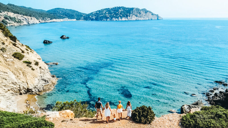 De mooie ongerepte stranden van Ibiza